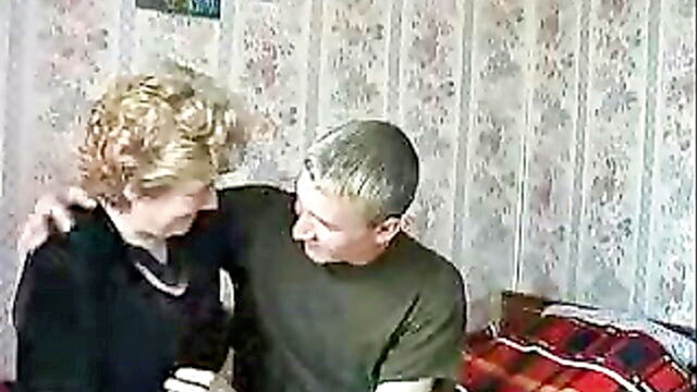 kissing, matures, russian - russian granny fucked hard