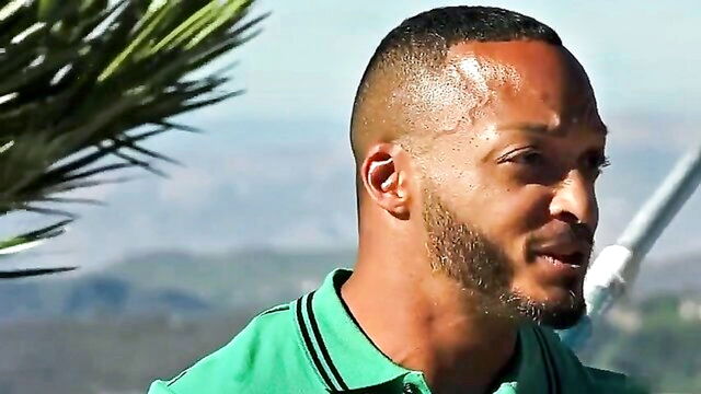 shemales, indoors, shemale fucks guy - fake boobs anal sex