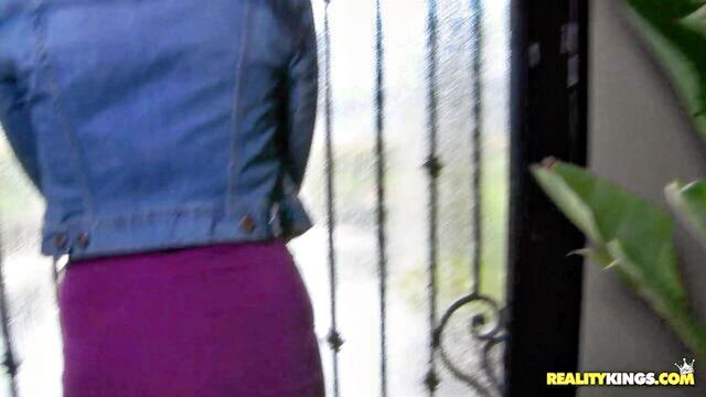 blowjob, cameltoe, brunette - britany olsen puffy nipples
