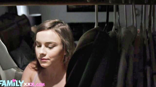 penis, teen, cute - petite girl fucking stepdaddy