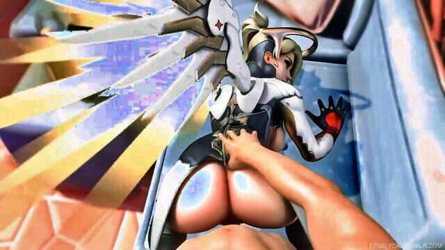 sfm, compilation, pov - anime babes with huge tits and ass