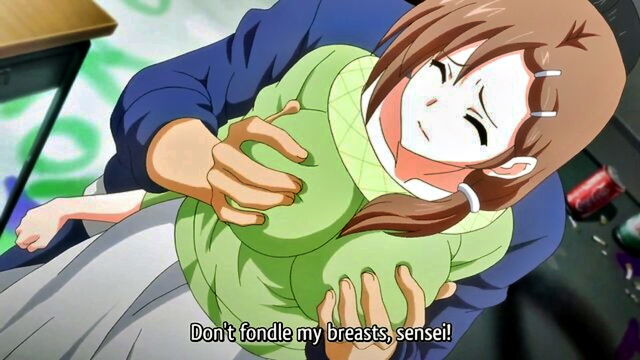 blackmailed, schoolgirl, teacher - ahegao mind break