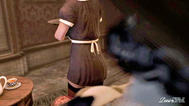 vampire, dungeon, resident evil - lady dimitrescu cock