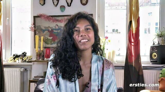 masturbate, ebony solo, ersties - carolines solo pleasure