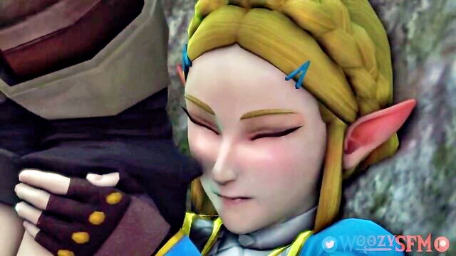 legend of zelda, pussy licking, beast - zelda pussy licking