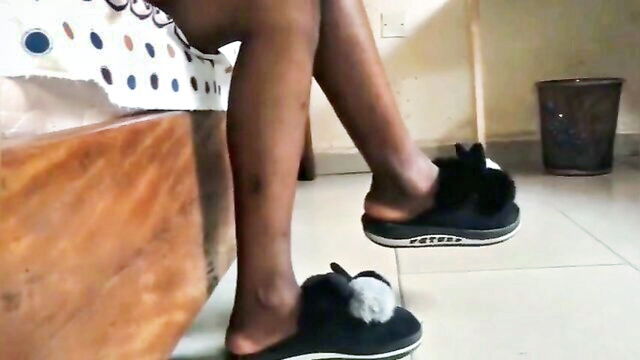 doing, done, below job - nigerian maid blowjob