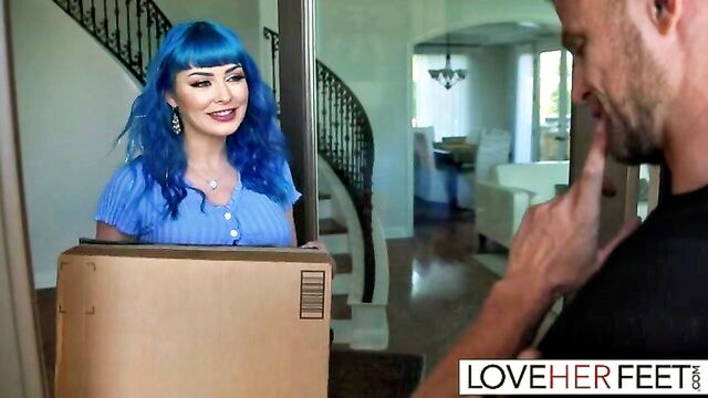 vince karter, jewelz blu, loveherfeet - loveherfeet toe sucking