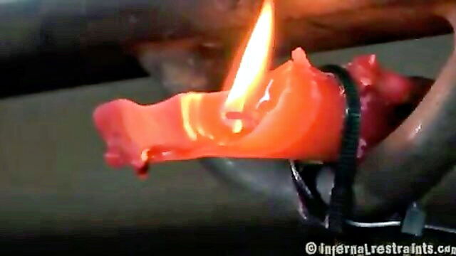 candle wax : Infernal Restraints