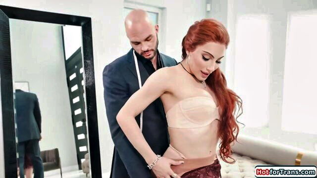 guy on shemale, tranny, shemale - ariel demure big tits