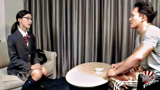 teen ladyboy, ladyboy, asian ladyboy - asian ladyboy cum shot