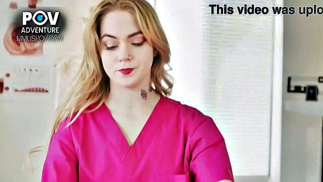 Sage Fox - intense pov experience sweet nurse goes beyond professional boundaries with aroused client POVAdventure