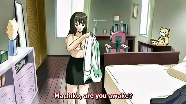 bathroom, shower, teacher and student - teacher in panties
