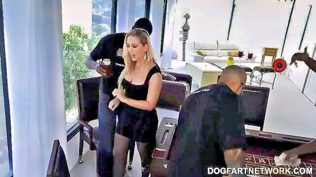 big cock, big coc, interracial - cherie deville black cock