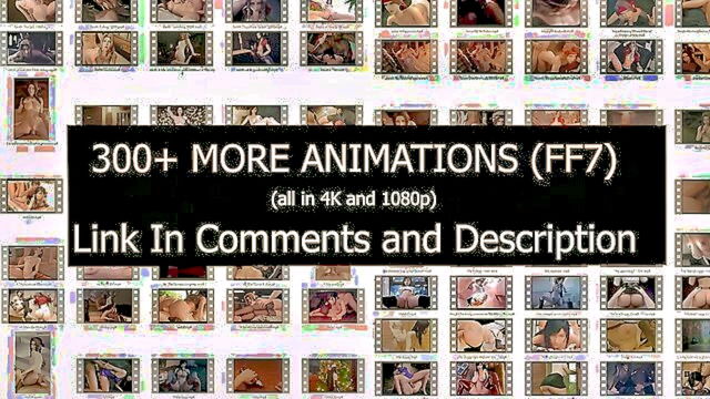 Tifa Lockhart - sensual encounter with ff7 characters in explicit 3d FF7 Sauce