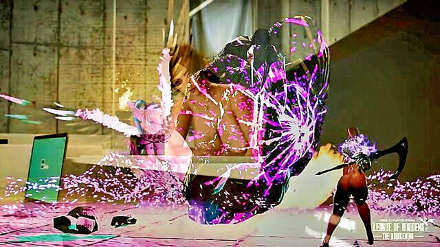 3d pov, 2 hentai, 3d hentai - experience the game of league of maidens® with this hentai gameplay slideshow 2