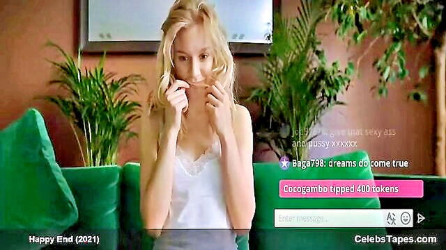 Lena - lena tronina and fellow young celebrity strip down for webcam viewers Banned Sex Tapes