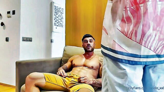 big dick, muscled, 2 gay - buff jock fuck