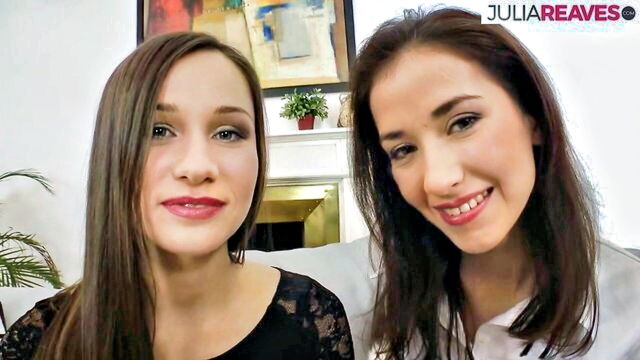 threesome, hardcore, blowjob - lesbo babes get fucked