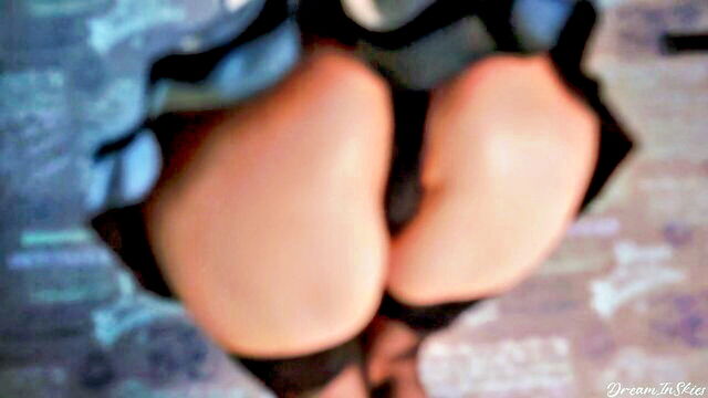 skirt, doggystyle, amateur - short skirt doggystyle