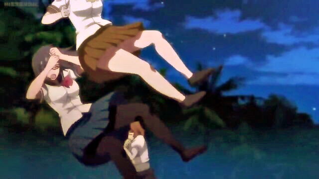 fighting, softcore, huge tits - valkyrie drive lesbian