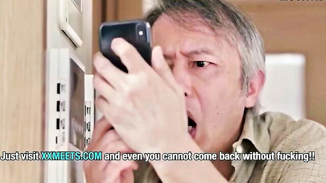 older men, homemade, blowjob - japanese father in law porn