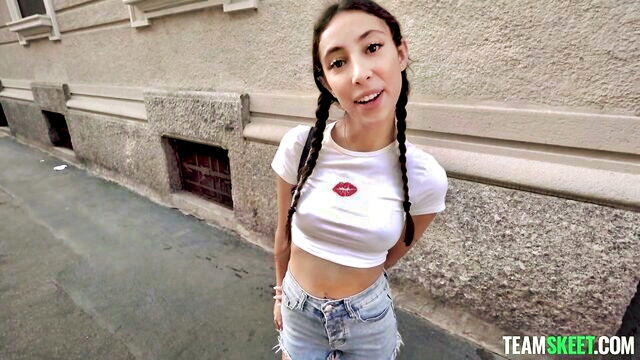 pov, teen, brunette - eva generosi pussy