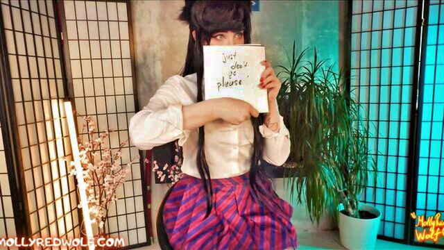 Molly Red Wolf - komi san cosplay doggy