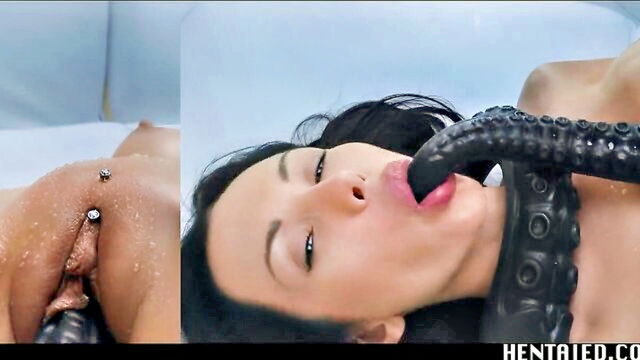Sasha Rose - hentai big tits Hentaied