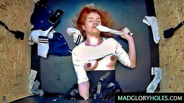 tight redhead teen glory hole
