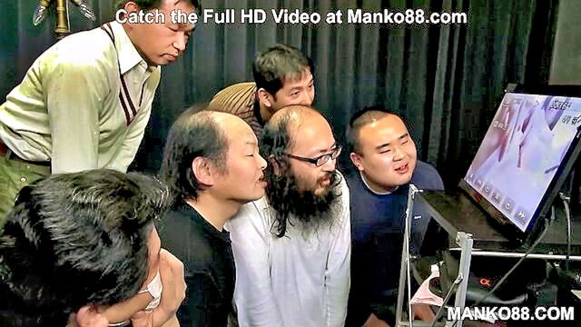 manko88 blindfolded asian gangbang