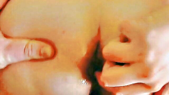 ass fucking, ass fingering, ass - my spouses unshaved rear gets penetrated and stimulated through fingering