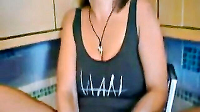 1 milf, finger sexy, finger - veggie loving milf indulges in self pleasure