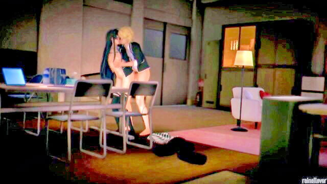 cheating, ntr, standing - yukino x hayato video