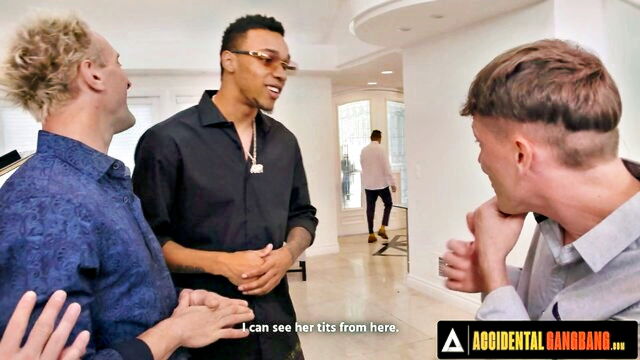 Kitana Montana, Johnny Sins, Donny Sins, Rion King, Lawson Jones, Clarke Kent - kitana montana gangbang ACCIDENTAL GANGBANGS