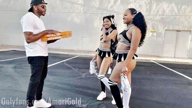Musa Phoenix - black cheerleader butt fuck