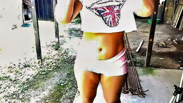 big tits, deepthroat, big ass - mi vecina big ass