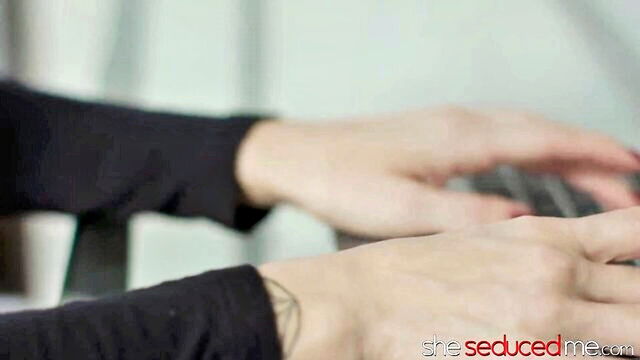 fingering orgasm squirt, exchange student (18+), first - milana and gia lesbian sex