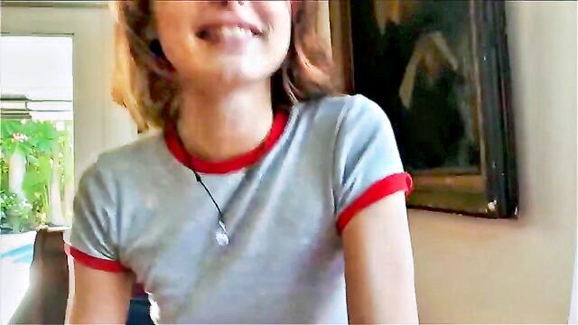 babe, cumshot, petite - alex adams step sister