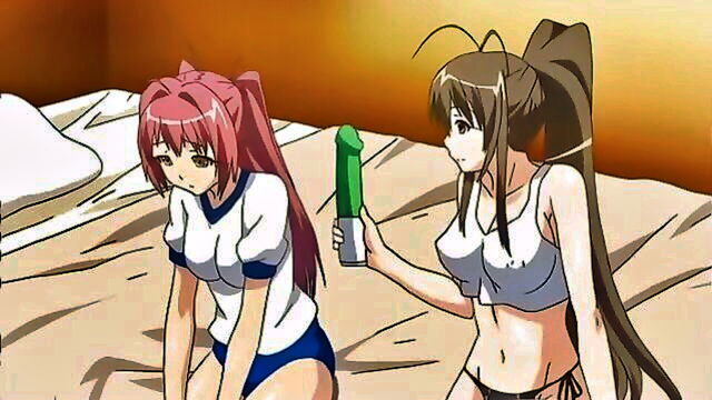 sexy, masturbation, lesbian - hentai sex video
