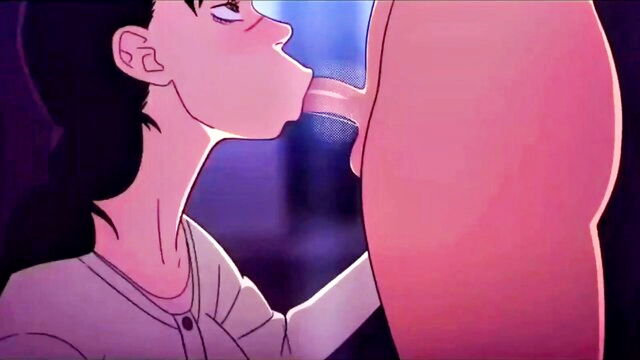 big ass, big cock, blowjobs - hentai big booty