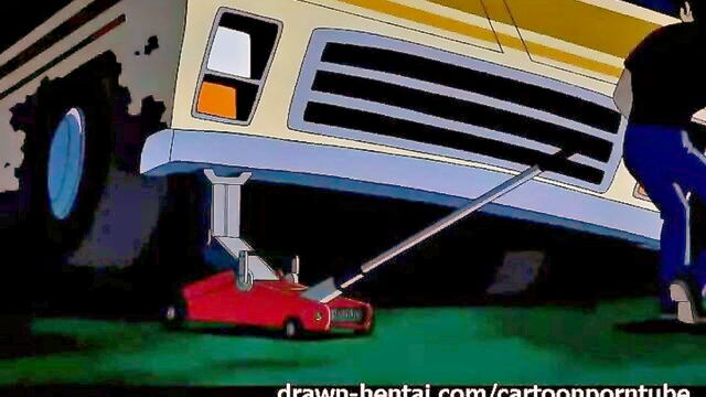titty fuck, uncensored, redhead - ben 10 porn