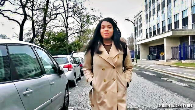 cumshot, big dick, blowjob - french ebony bbc