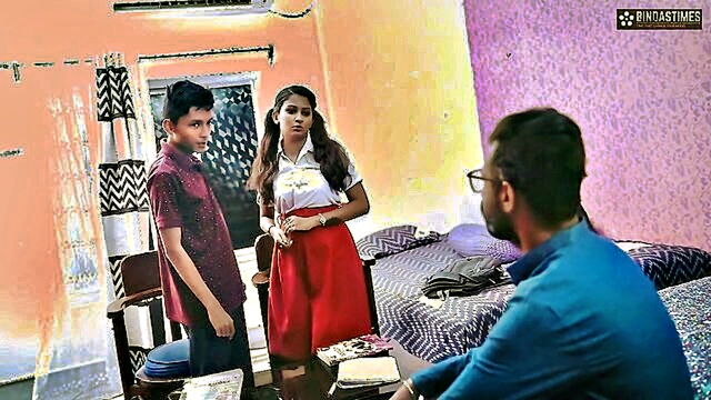 desi girls indulge in unholy sex act with young boy in classroom : StarSudipa