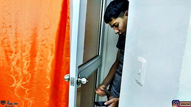 DANNA - aroused stepson pleasures himself as he watches his stepmother doing the same   spanish adult content featuring a sexually desirable woman and young indian girl kem