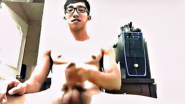 asian, masturbating, solo - taiwan gay porn video