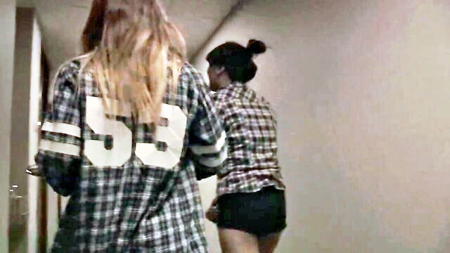 bareback, thresome, slim - hardcore sex with chinese and yankee babes