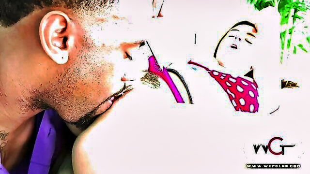 big cock, hardcore, interracial - interracial cock slap