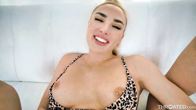 kenzie anne, blonde, big tits - kenzie anne 4k blowjob