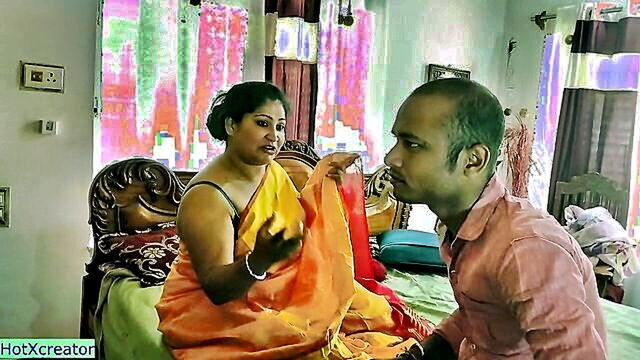 sultry indian homemakers steamy encounter with repairman : Hotxcreator