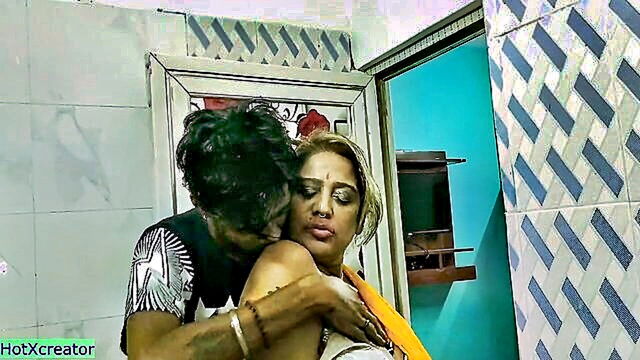 sensual south indian housewife indulges in steamy encounter with young teen in bathroom : Hotxcreator